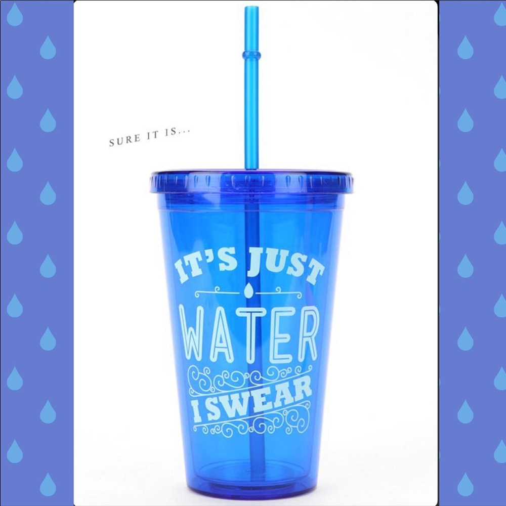 “It’s just water, I swear”😏